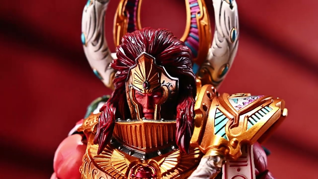 JoyToy 1/18 Warhammer The Horus Heresy，Thousand Sons，Magnus the Red，Primarch of the XVth Legion