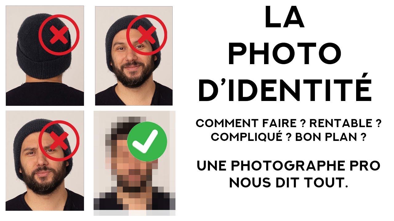 La PHOTO d'IDENTITE ! C'est compliqué ? C'est un bon plan ?