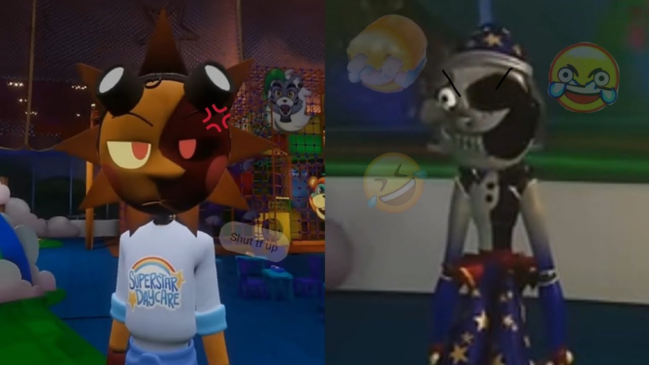 Funny moments of Solar and Moon in Solar HAS A NEW KID!? in VRCHAT @SunMoonShow