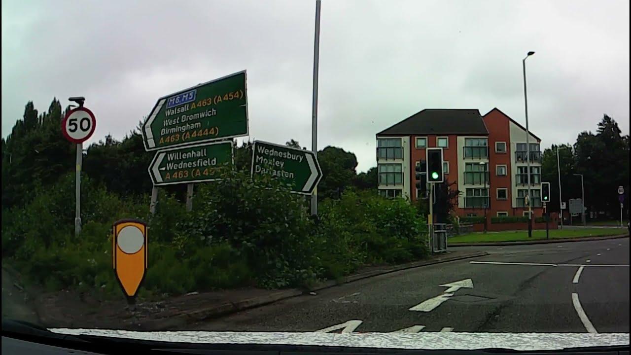 The Wednesbury Test Centre Roundabouts explained (A41)