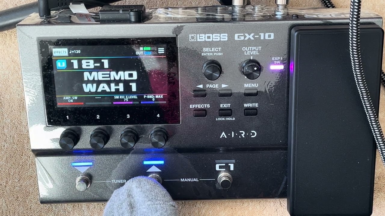 BOSS GX10 / 100 için Elektro Bağlama Tonları , Tüm tonlarda Transpoze - UZAKTAN YÜKLEME