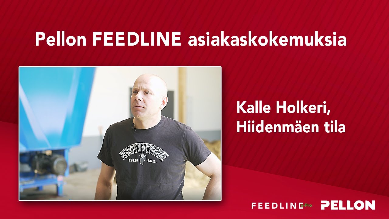 Pellon - Pellon Feedline automaattinen ruokintaj&auml;rjestelm&auml;