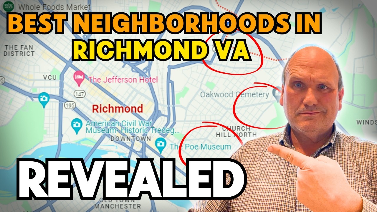 The 10 BEST Richmond Virginia Neighborhoods 2025! 🤯