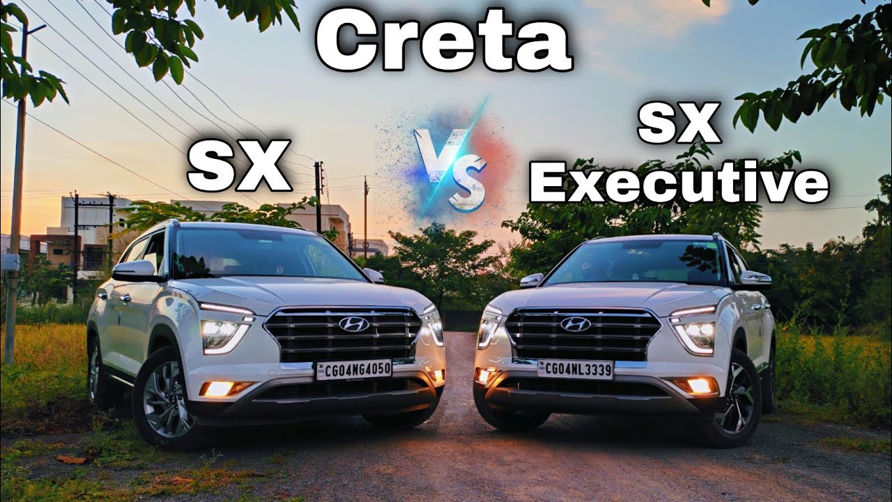 Creta SX vs New SX Executive | Real Life Comparison & Differences ✨