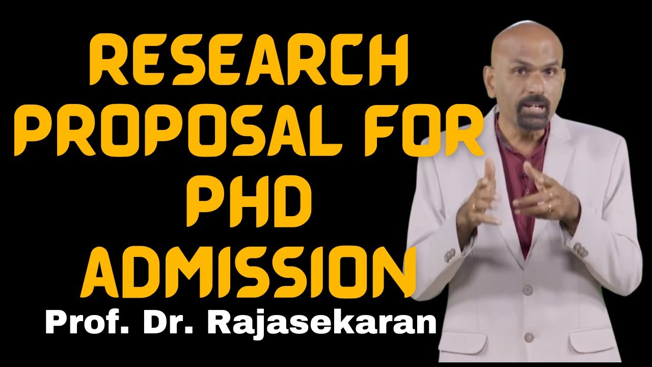 Предложение по исследовательской работе для поступления в аспирантуру #profdrrajasekaran