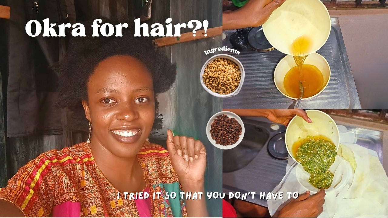 Mistakes I made using okra on my natural hair🧴🌸 (So you don't have to)