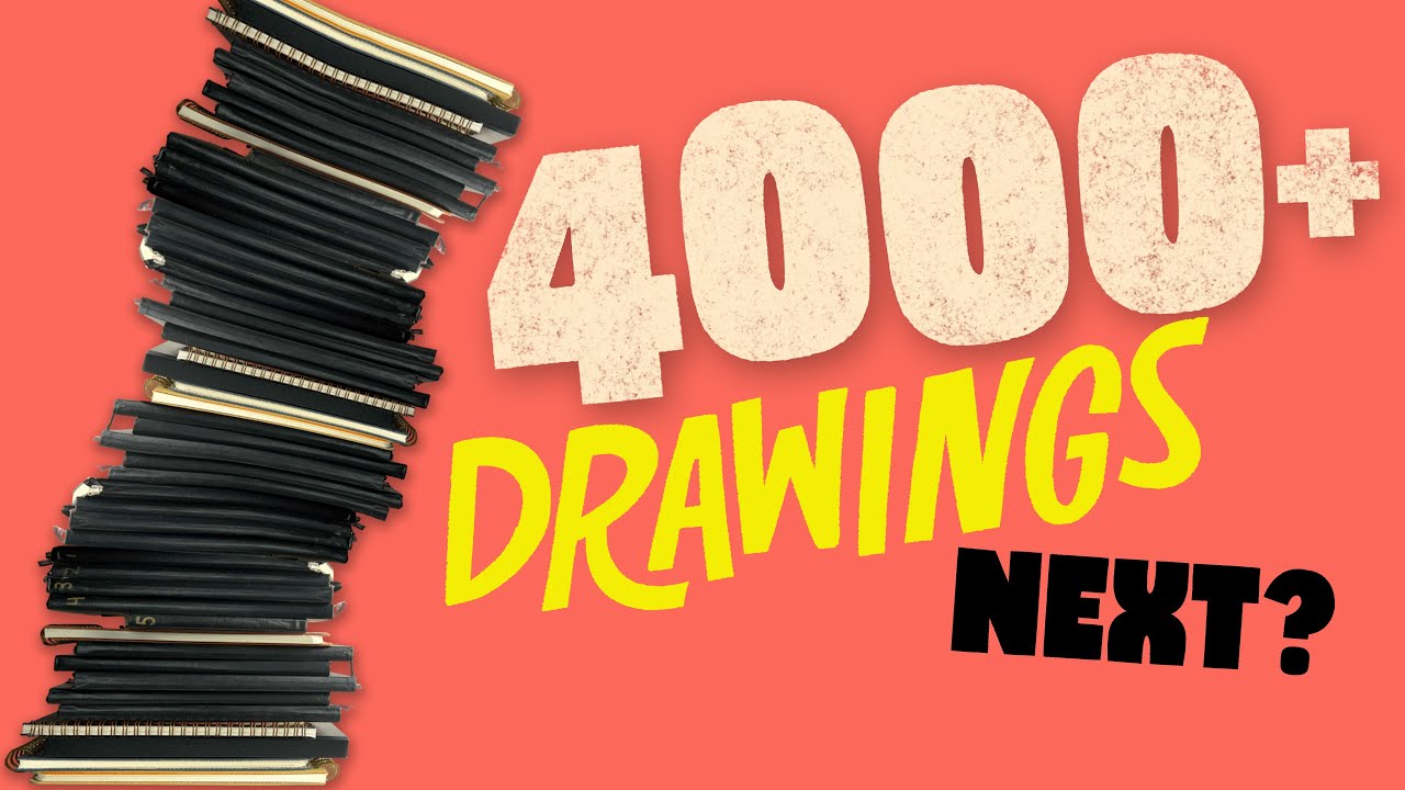 Я рисовал каждый день в течение 14 лет: вот мой следующий шаг.
