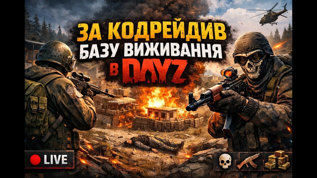 За кодрейдив базу виживання в DayZ