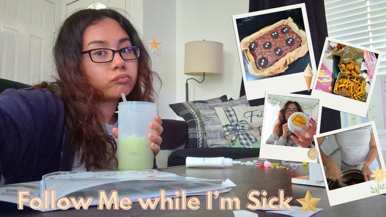 I got sick.. so i decided to vlog