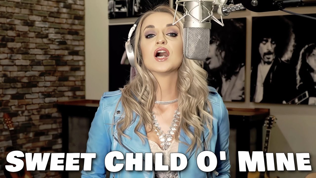 Guns N' Roses - Axl Rose- Sweet Child O' Mine - Cover- Gabriela Guncikova -Ken Tamplin Vocal Academy