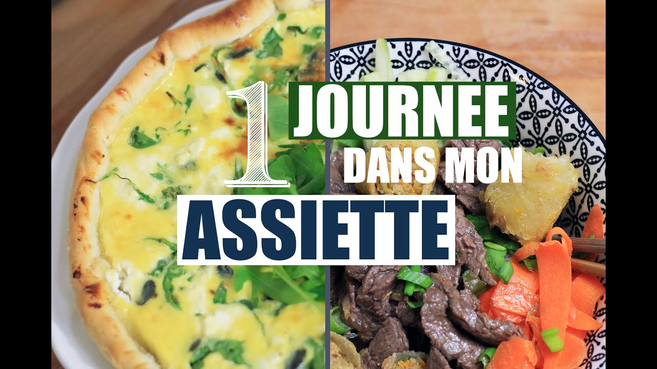UNE JOURNÉE DANS MON ASSIETTE #1 - Niveau Facile !