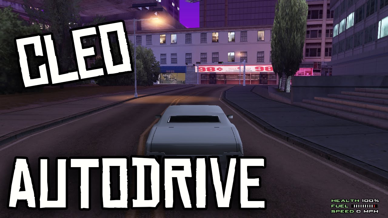[CLEO] AutoDrive - Cleo BOT which Drives for YOU !