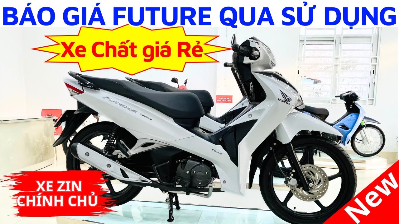 Báo giá Future trắng đen qua sử dụng. Xe chất giá rẻ tại Hồng Đức 10