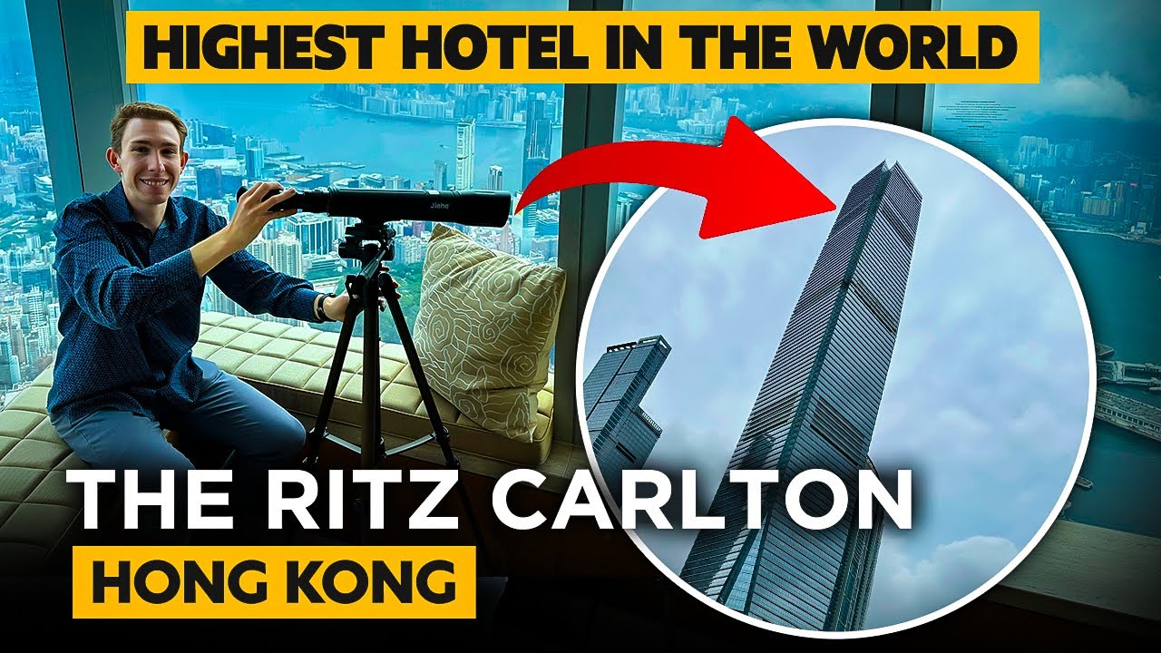 The Ritz-Carlton Hong Kong【Полный тур и обзор】Невероятная роскошь в самом высоком отеле мира