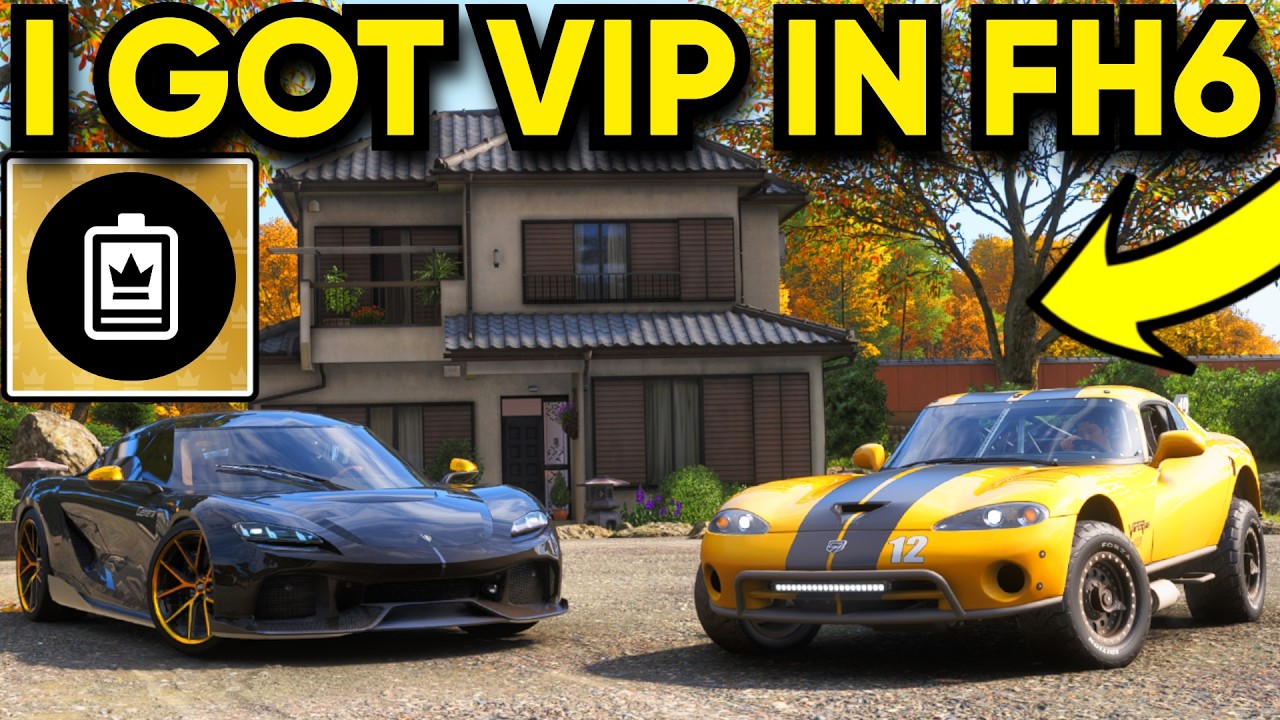 Я ПОЛУЧИЛ VIP-СТАТУС В FORZA HORIZON 6!