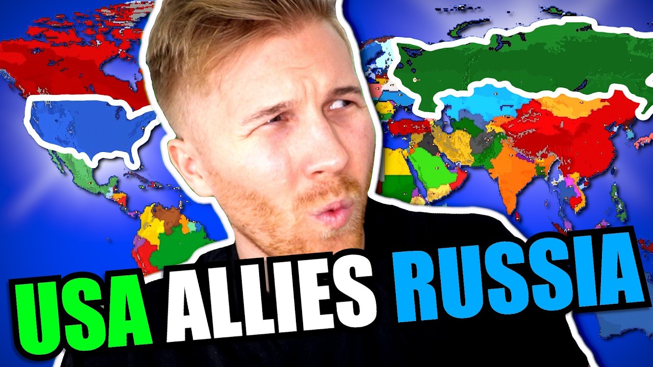 What if the USA Allied Russia in 2025? (World War Simulator)