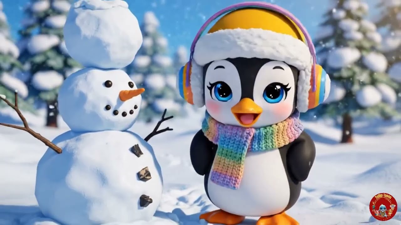 Korean | Simsim-펭귄 크리스마스 재미있는 모험 | Simsim-Penguin Christmas Fun For Kids