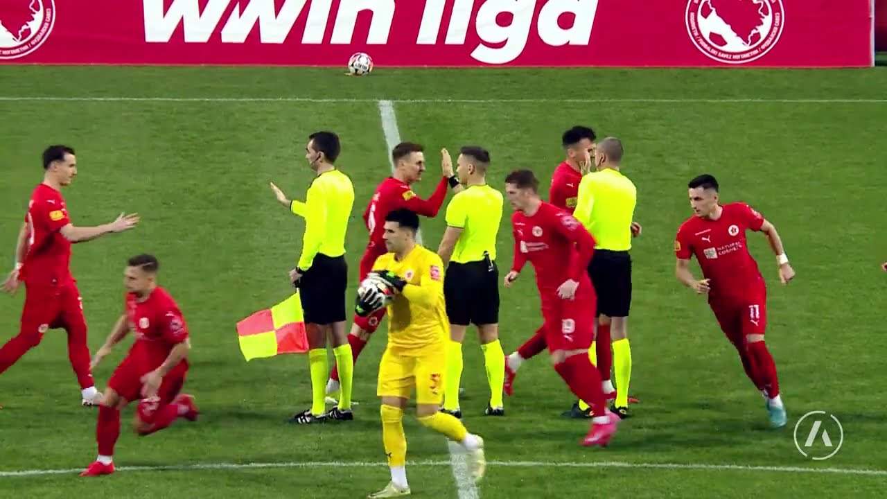 Kup BiH (četvrtfinale, revanš):  Velež - Široki Brijeg 1:2