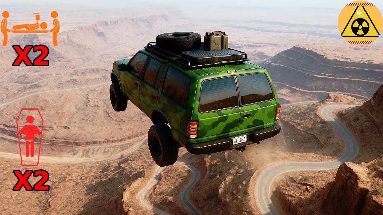 BeamNG.drive Crashes #6 &ndash; Epic Highspeed Slow Motion Compilation