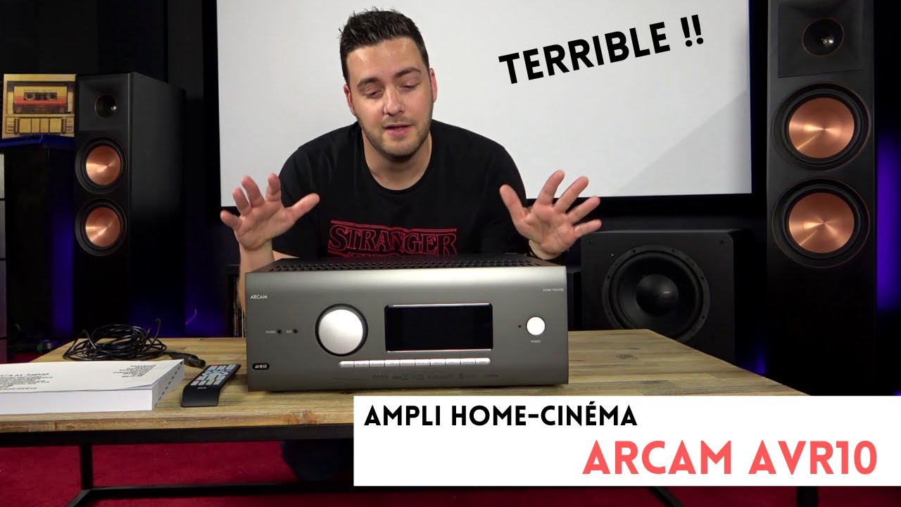 Ampli Home-cinéma Arcam AVR10 - Test