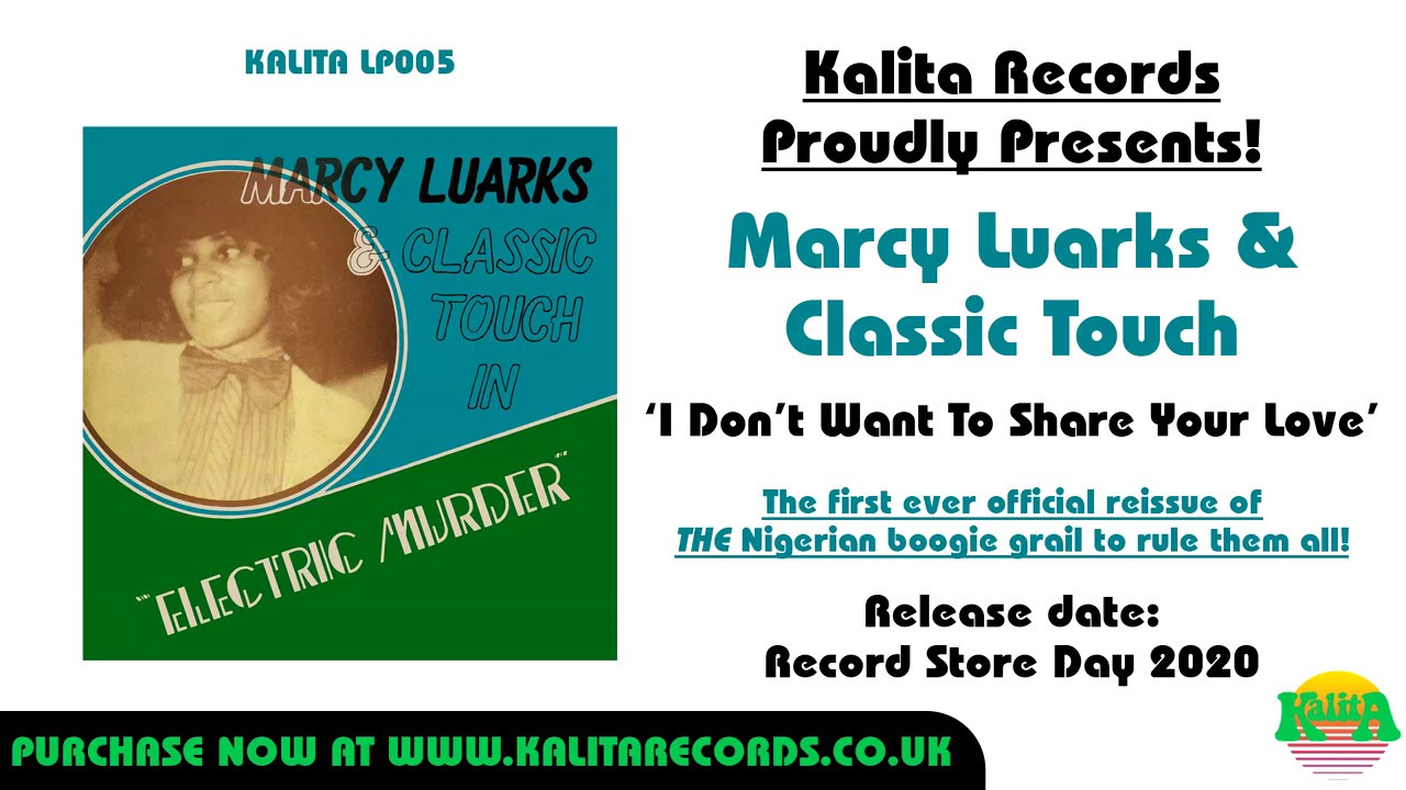 Marcy Luarks & Classic Touch - I Don't Want To Share Your Love (Official)