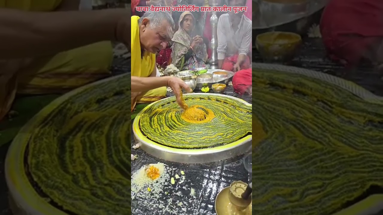 🌺🌿⚘️ बाबा वैद्यनाथ ज्योतिर्लिंग प्रातःकालीन पूजन 🌺🌿⚘️ 6/1/2026 #deoghar #babadham #bholenath #viral 