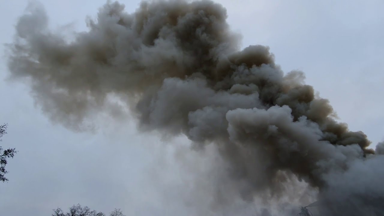 Großbrand in einer Tischlerei in Bad Wünnenberg