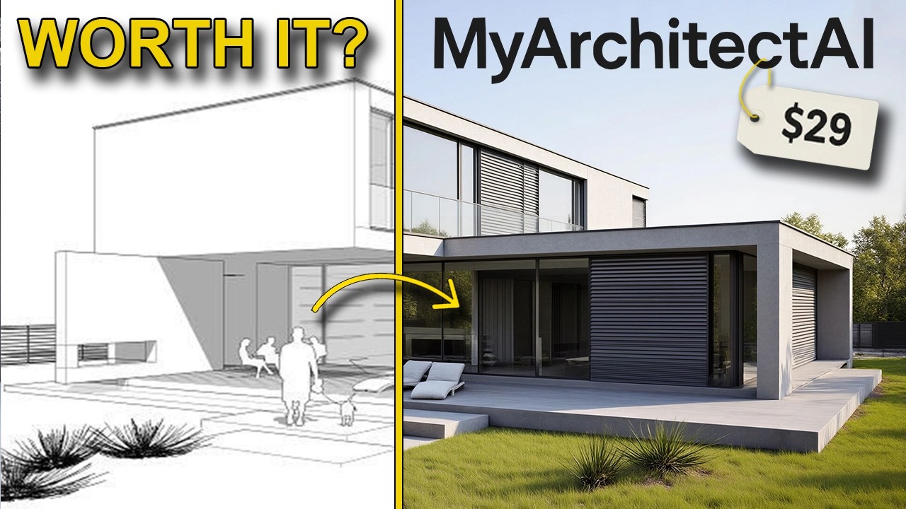 От 3D-модели к рендеру за СЕКУНДЫ? Тестирование MyArchitectAI.