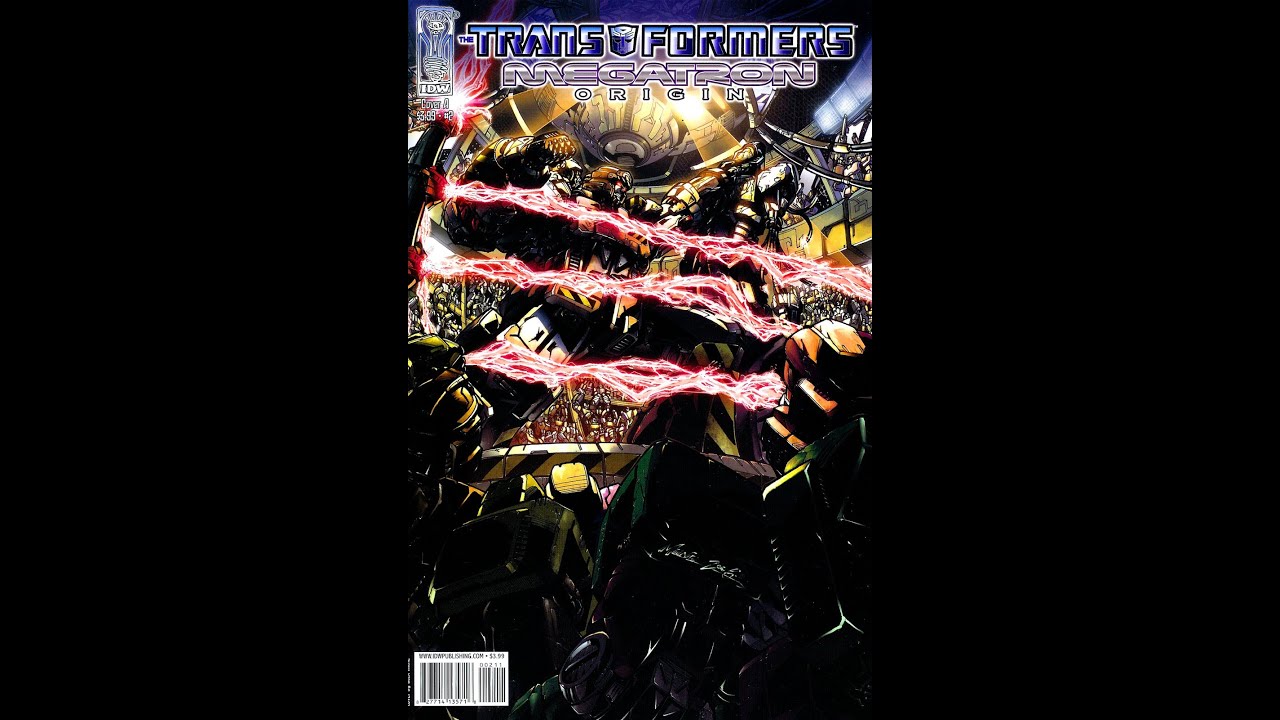 Megatron Origin #2 Comic Audio Dub