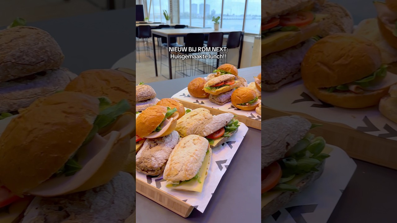 Onze keuken is officieel geopend! 🎉 #rdmnext #lunch #ontwikkeling