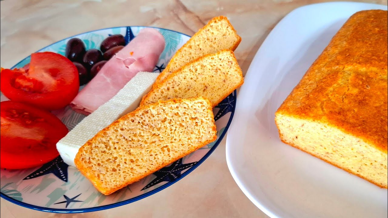 Бадемов хляб без брашно + моят  пазар! Вкусна закуска без угризения! 🥚🍞