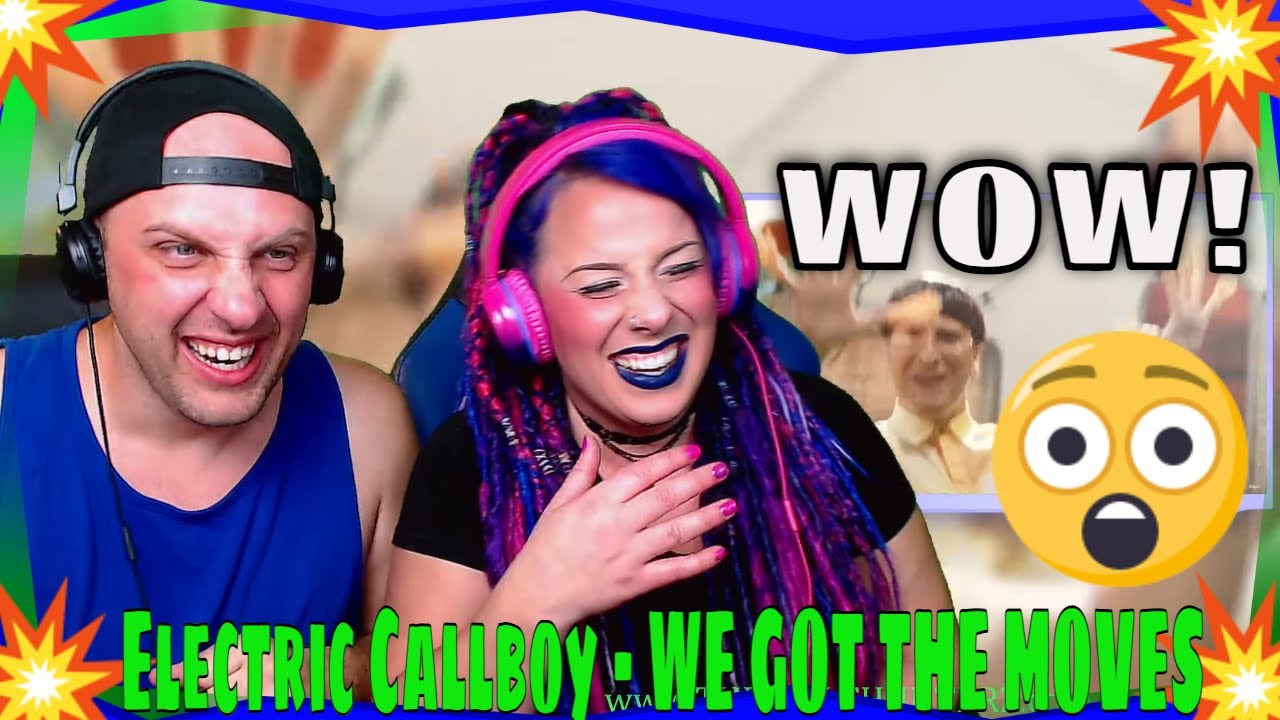 Реакция на Electric Callboy - WE GOT THE MOVES (ОФИЦИАЛЬНОЕ ВИДЕО) THE WOLF HUNTERZ #реакция