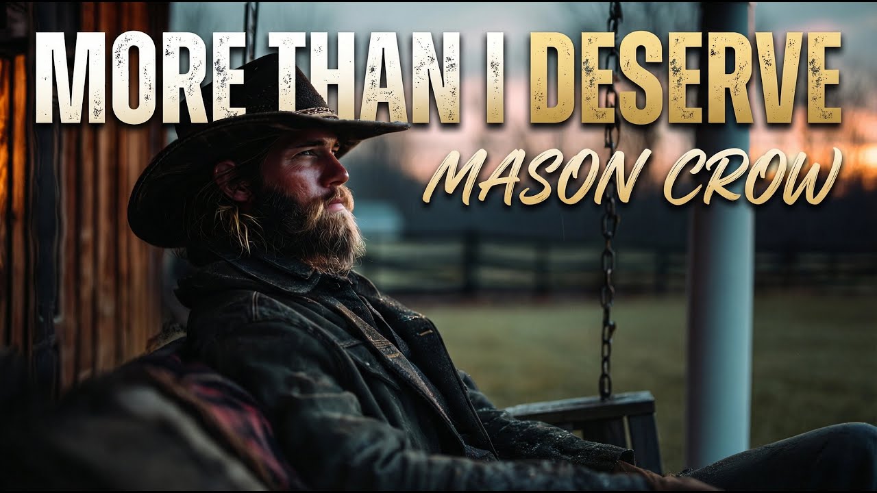 More Than I Deserve | A Song of Gratitude by Mason Crow