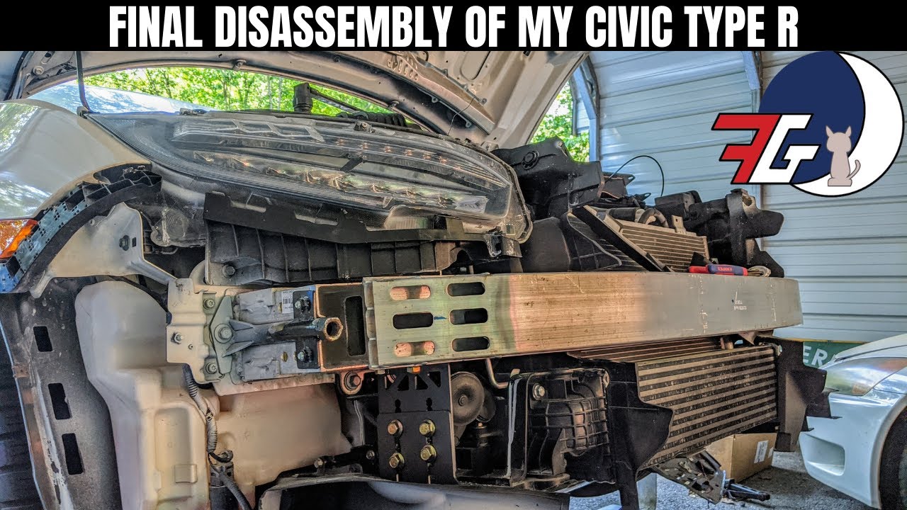 Taking Apart my Civic Type R (FK8) Part 3 | Removing the Radiator