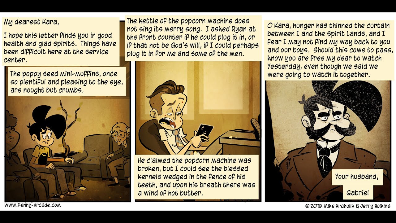 Penny Arcade - Civil War Letters Home
