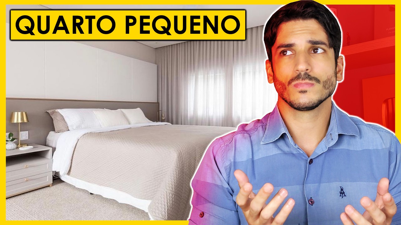 QUARTO PEQUENO - DICAS PARA QUARTO DE CASAL, QUARTO DE BEBÊ E MUITO MAIS