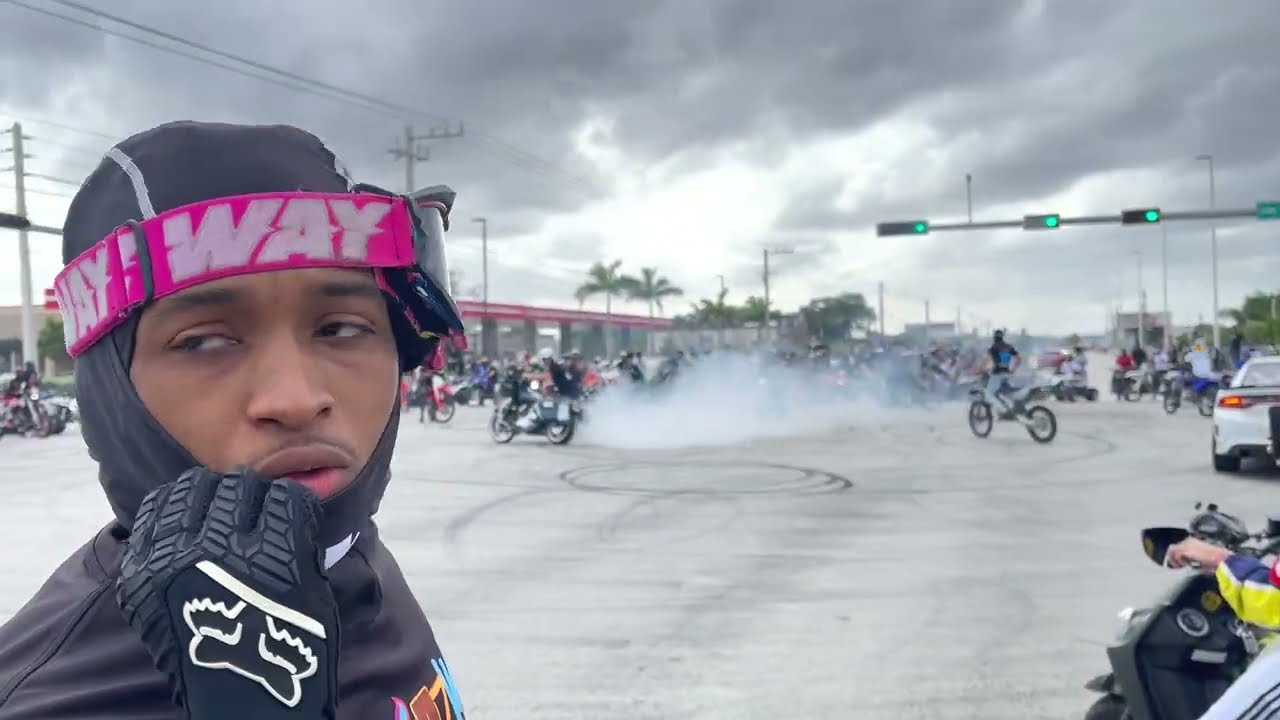 THE MOST WILDEST GVO 2022 RIDE OUT IN MIAMI YET! COPS CAME...