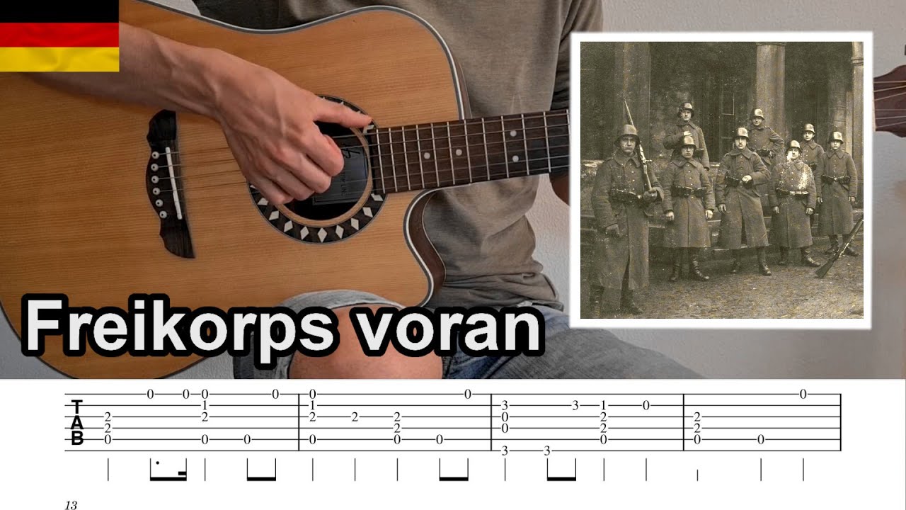 Freikorps voran - guitar TAB