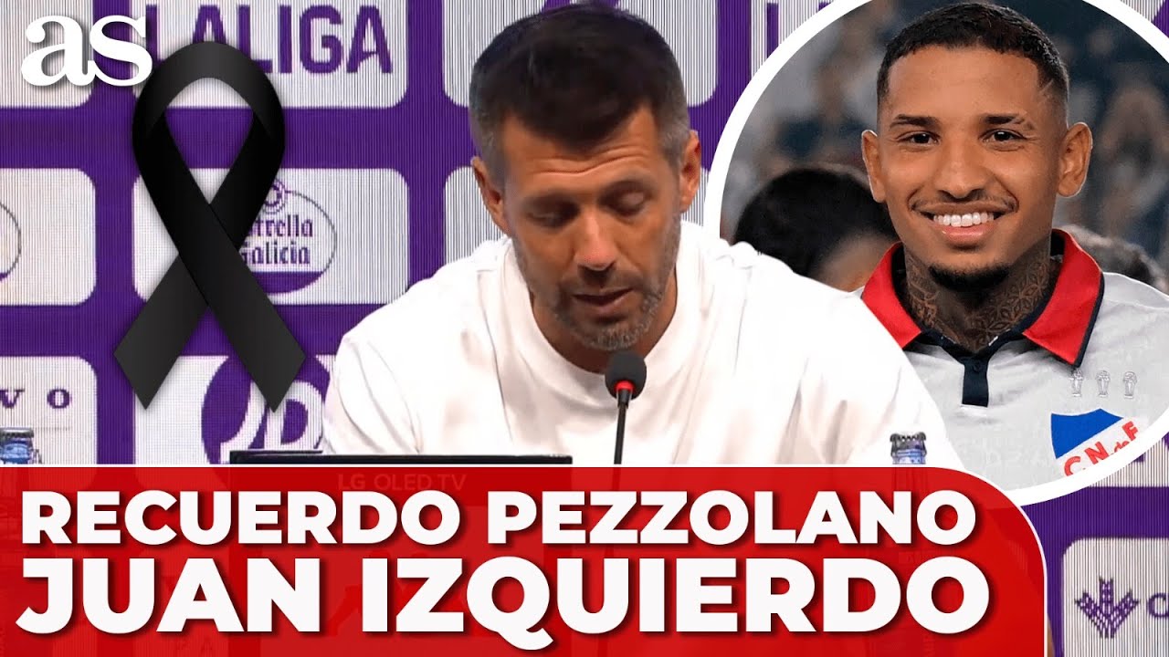PEZZOLANO se DERRUMBA en SALA de PRENSA recordando al FALLECIDO JUAN IZQUIERDO