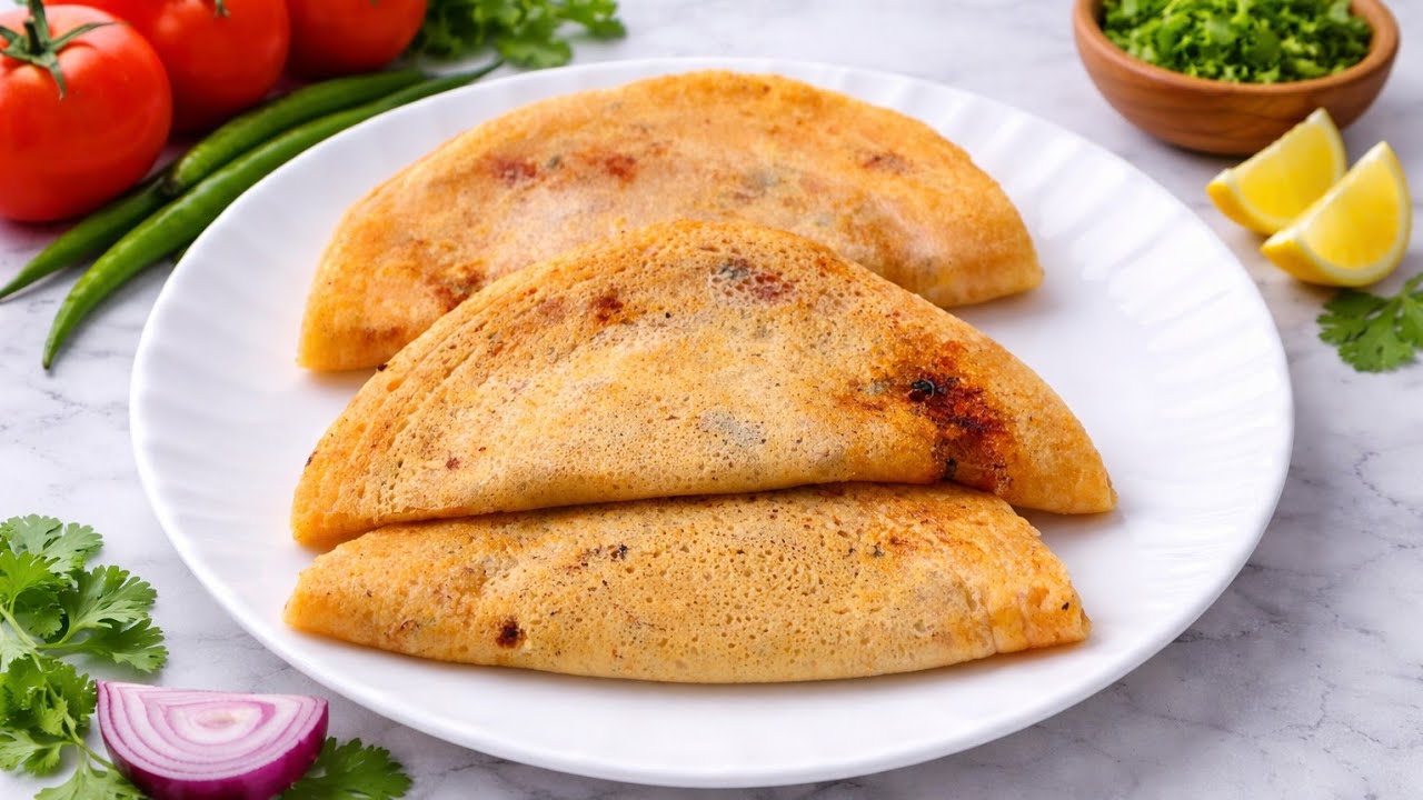 Instant masoor dal dosa।सिर्फ मसूर दाल से बनाएं आज सुबह का नाश्ता।। Instant recipe