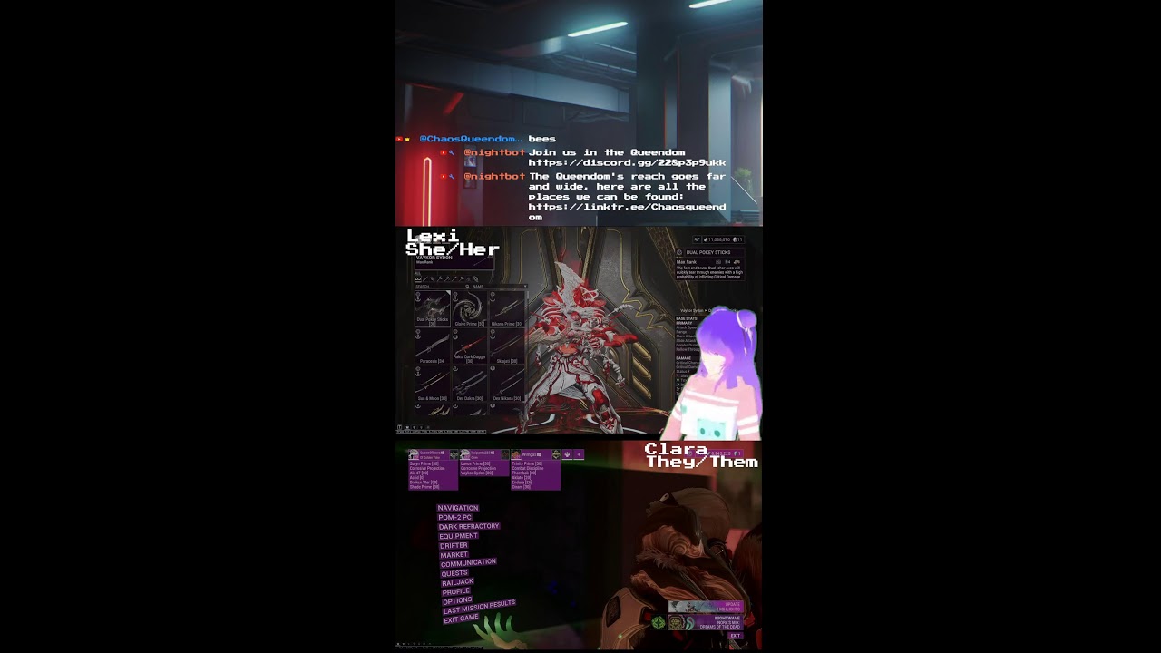 scaling enemies, zero exit plan 🌿⏳🔥(Warframe) (!Discord)