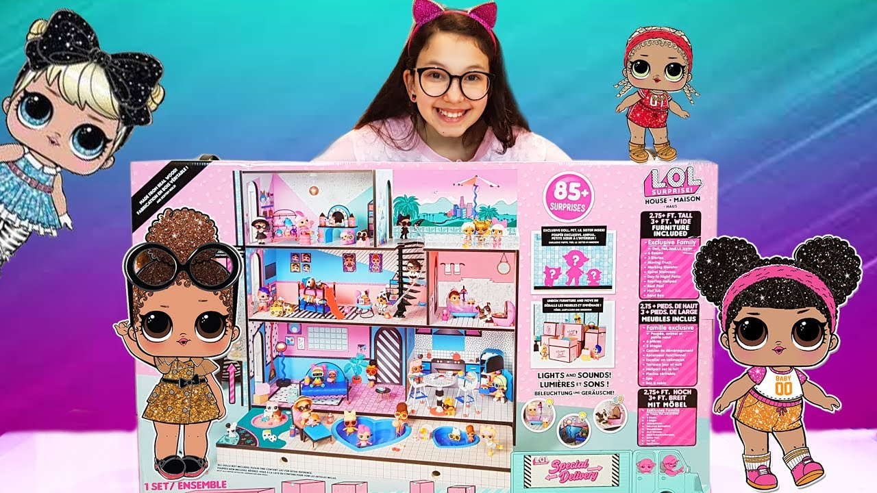 CASA GIGANTE DA BONECA LOL SURPRESA (L.O.L SURPRISE HOUSE) | Luluca