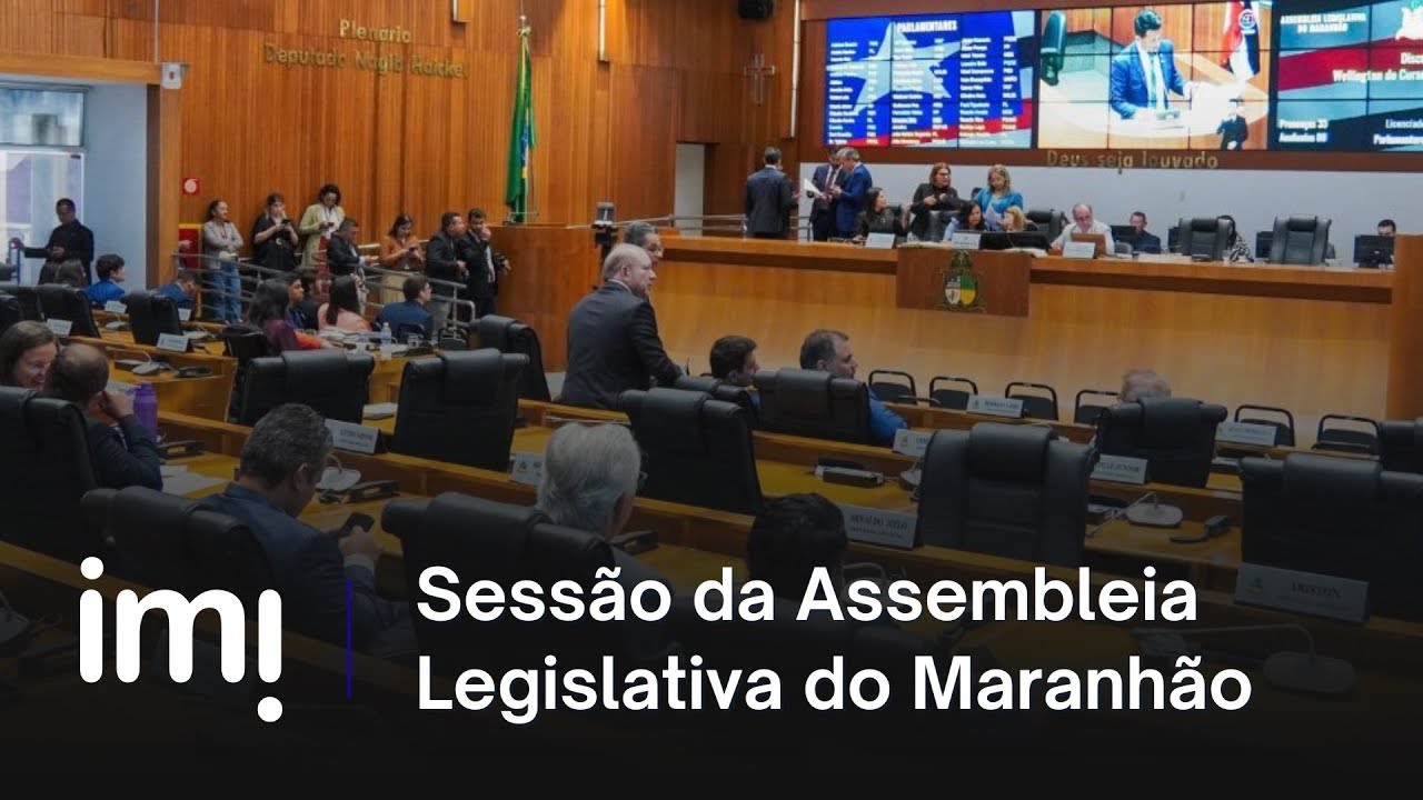AO VIVO: Acompanhe a sessão da Assembleia Legislativa do Maranhão - 25/02/2026
