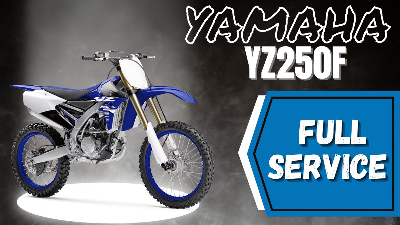 Yamaha YZ250f - Complete Full Service Oil Change  - RACE READY