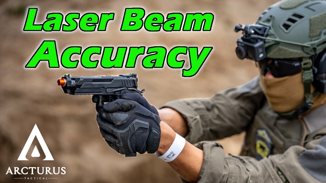 New Airsoft Pistols have Laser Beam Accuracy