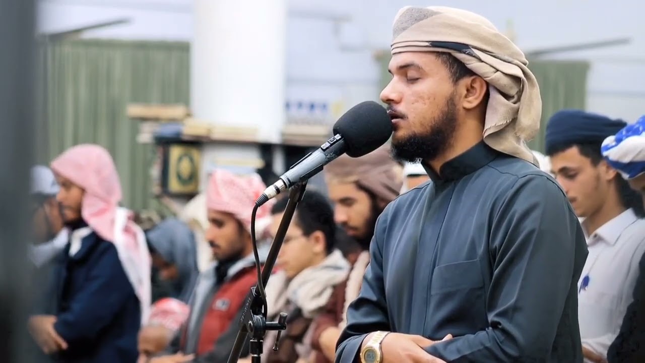 (فلولا اذا بلغت الحلقوم * وانتم حينئذ تنظرون) القارئ أحمد المزجاجي