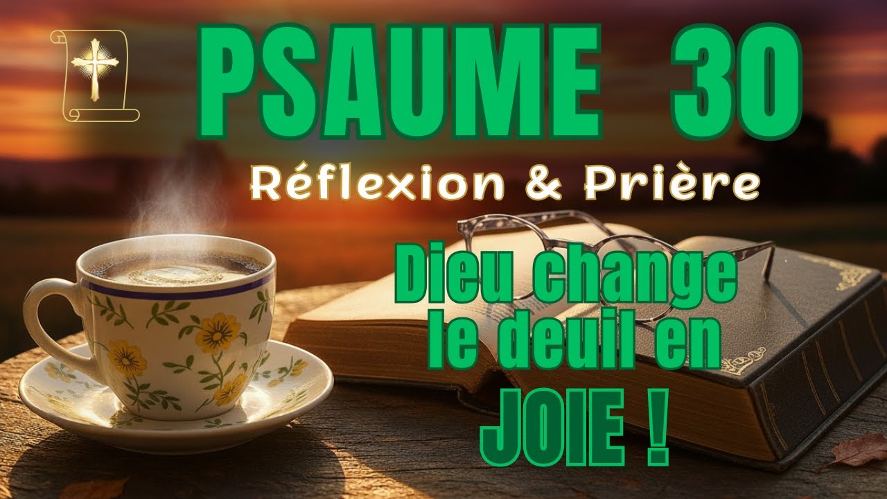 Psaume 30 – Prière pour transformer le deuil en joie | Café et Prière