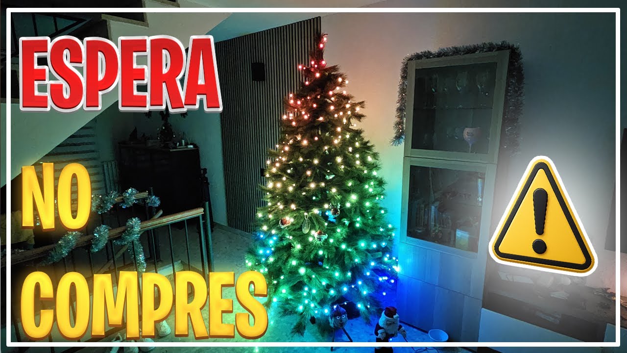 🔴ESTAS son LAS MEJORES luces de NAVIDAD! Govee Christmas Sparkle String Lights!