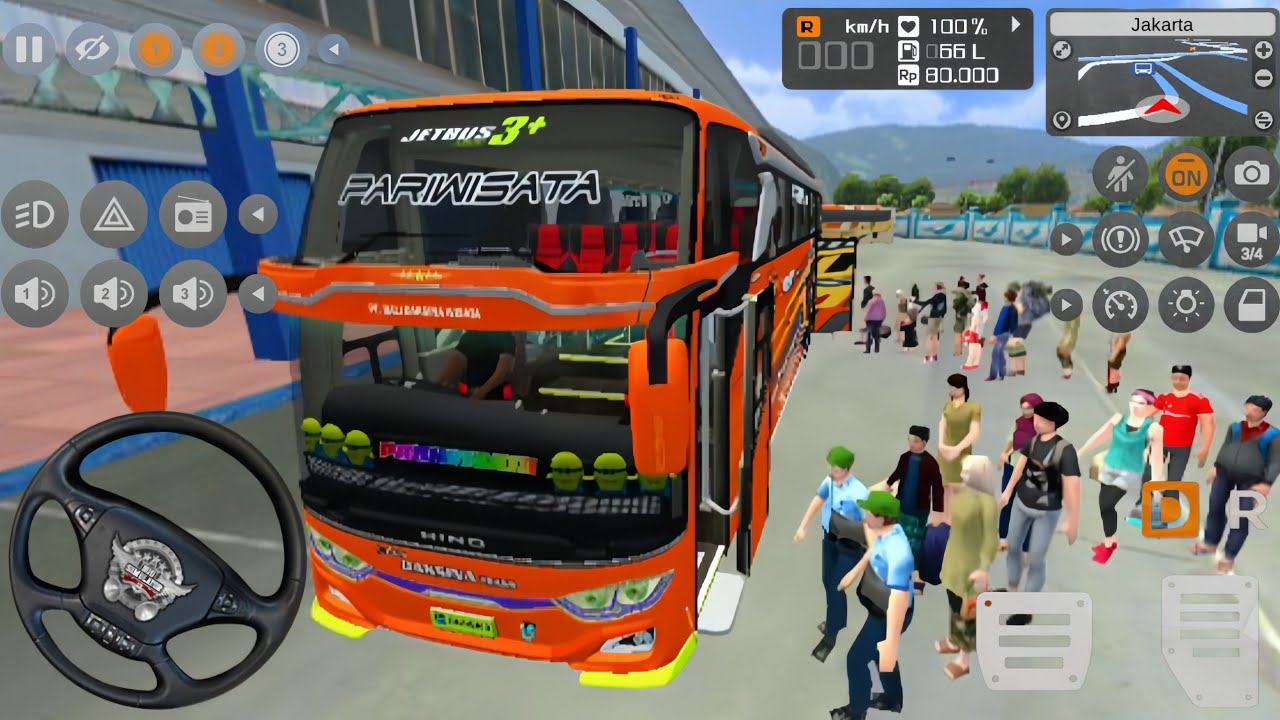 💥Bus Panda Liburan Seru di Malioboro | Bus Simulator Indonesia