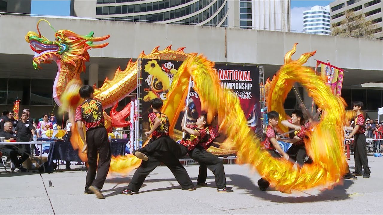 Amazing Dragon Dance - Performed by WuShu Project Toronto